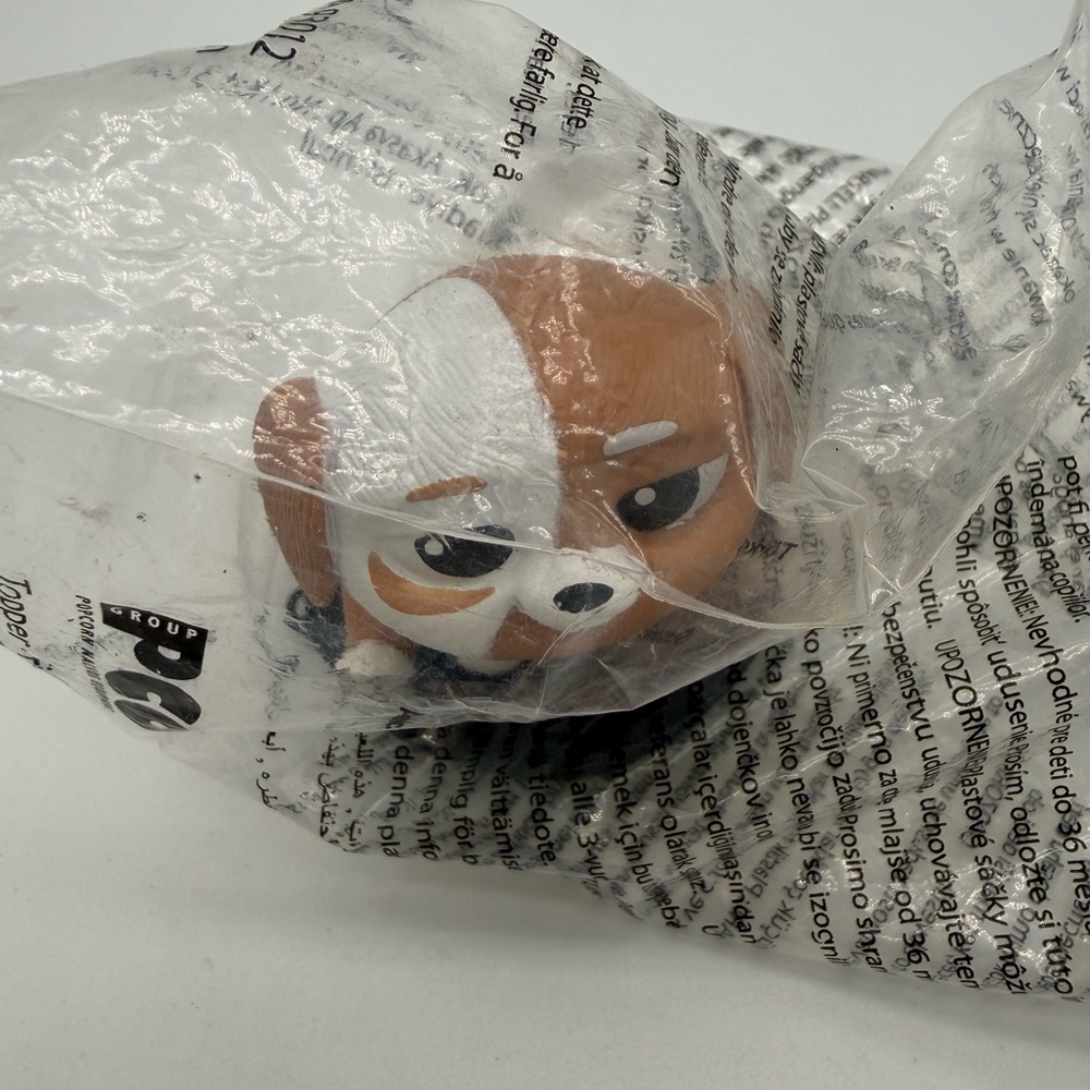 Secret Life of Pets 2 Dog Pickles Snapco Movie Cup Topper 2" Plastic Figure New